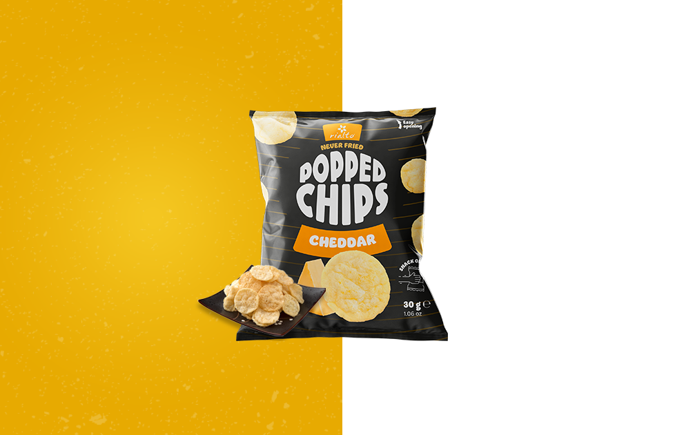 Popped Chips Cheddar 30g