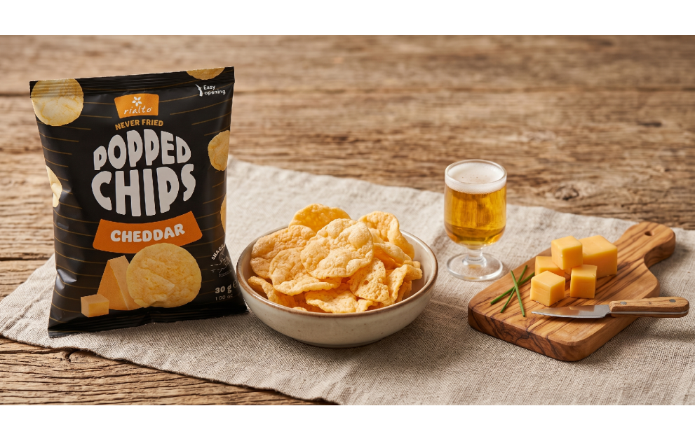 Popped Chips Cheddar 30g