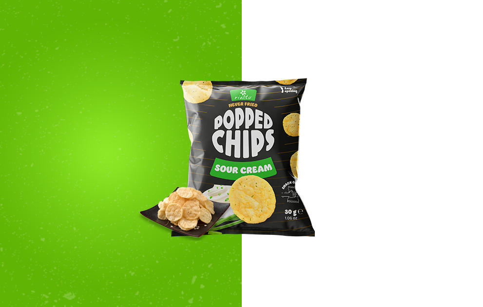 Popped Chips Sour Cream 30g