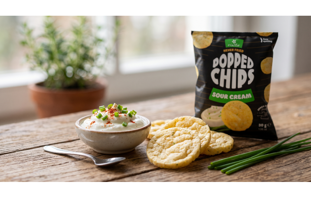 Popped Chips Sour Cream 30g