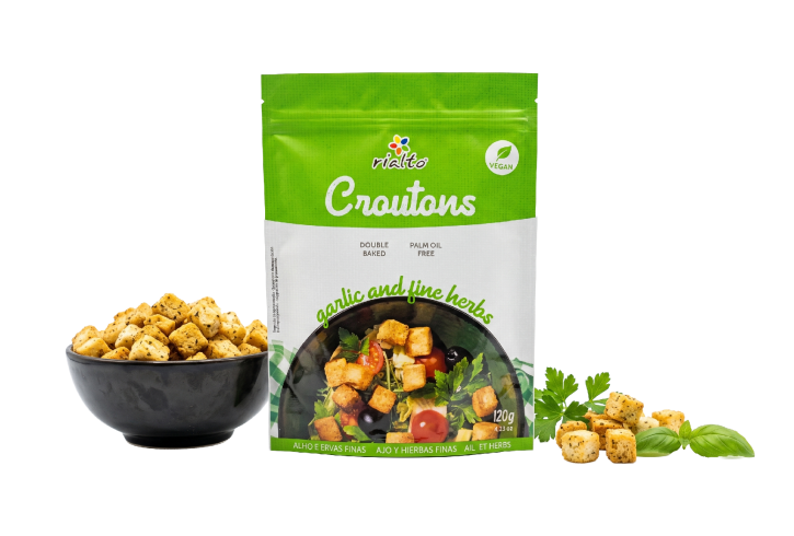 Picatostes Ajo y Hierbas Finas VEGANO - 120g