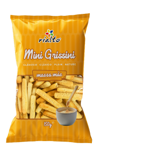 Mini Grissinos Clássicos Massa Mãe 150g