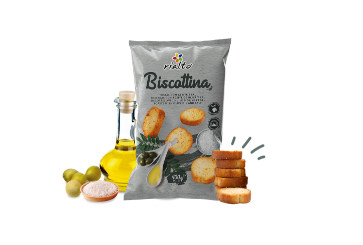 Biscottina - Aceite & Sal 400 g
