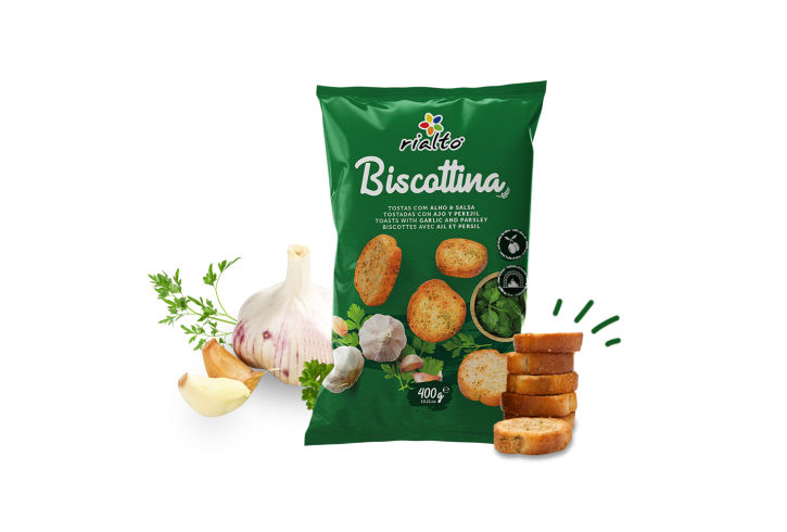 Biscottina - Alho & Salsa 400 g